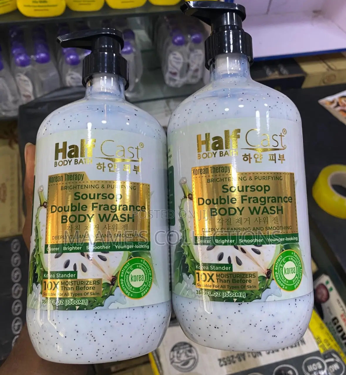 Half Cast Korean Therapy Body Wash