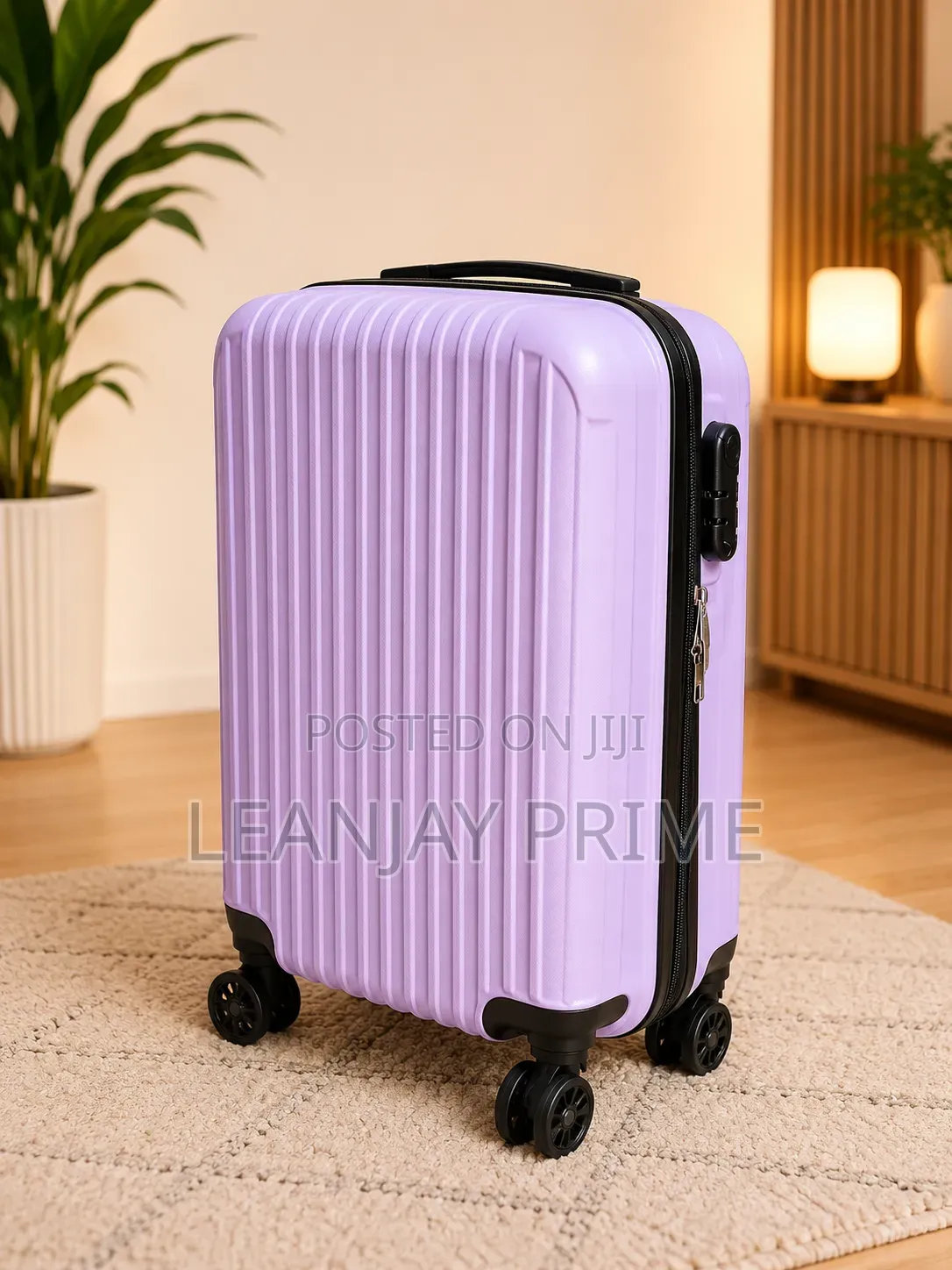 Strong and Durable Abs Trolley Bag.