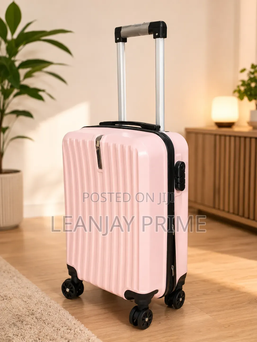 Strong and Durable Abs Trolley Bag.