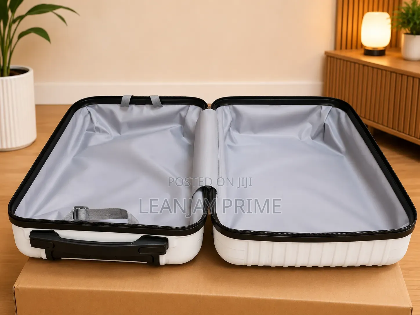 Strong and Durable Abs Trolley Bag.