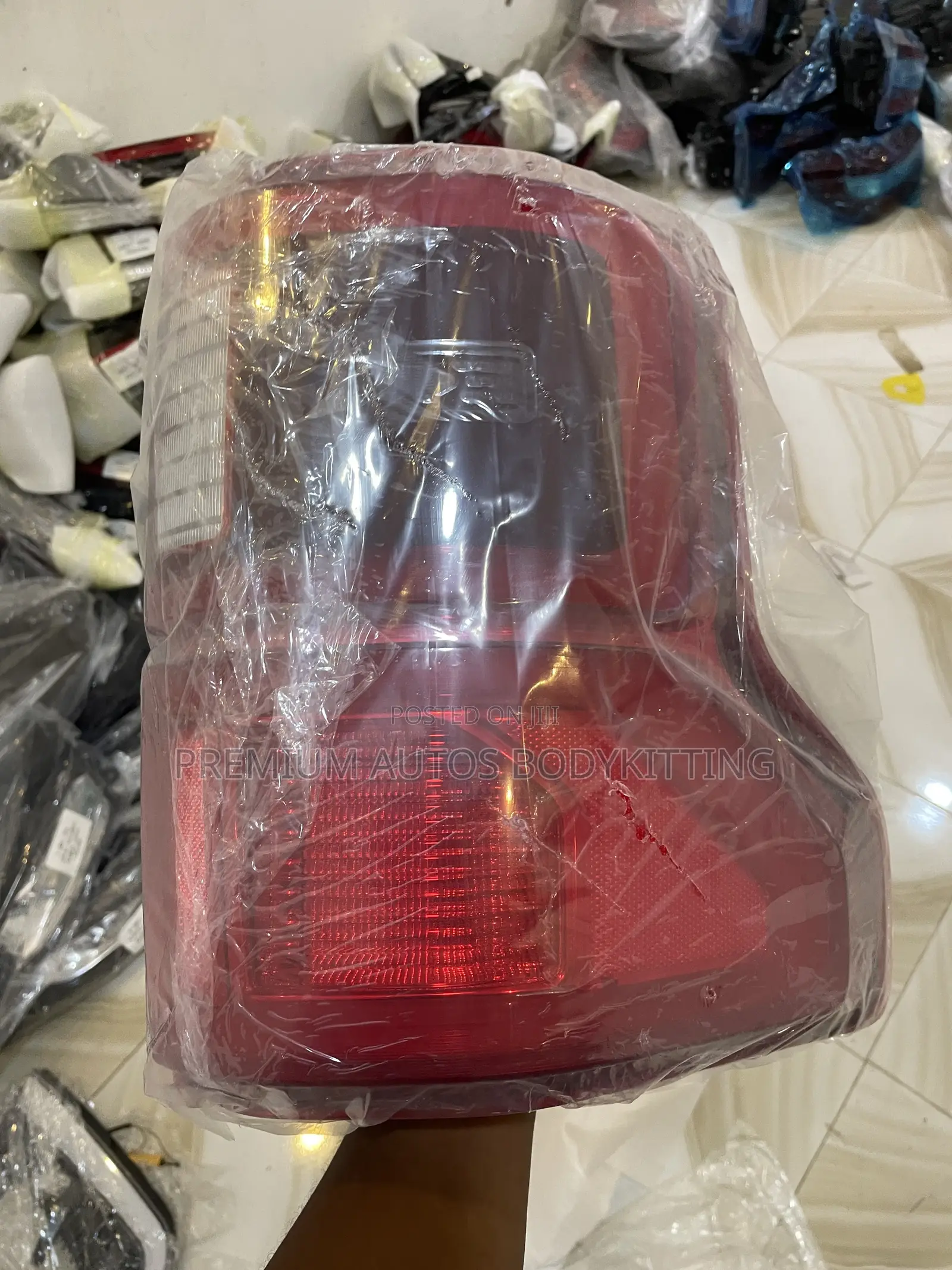 F150 18 All Red Tail Light