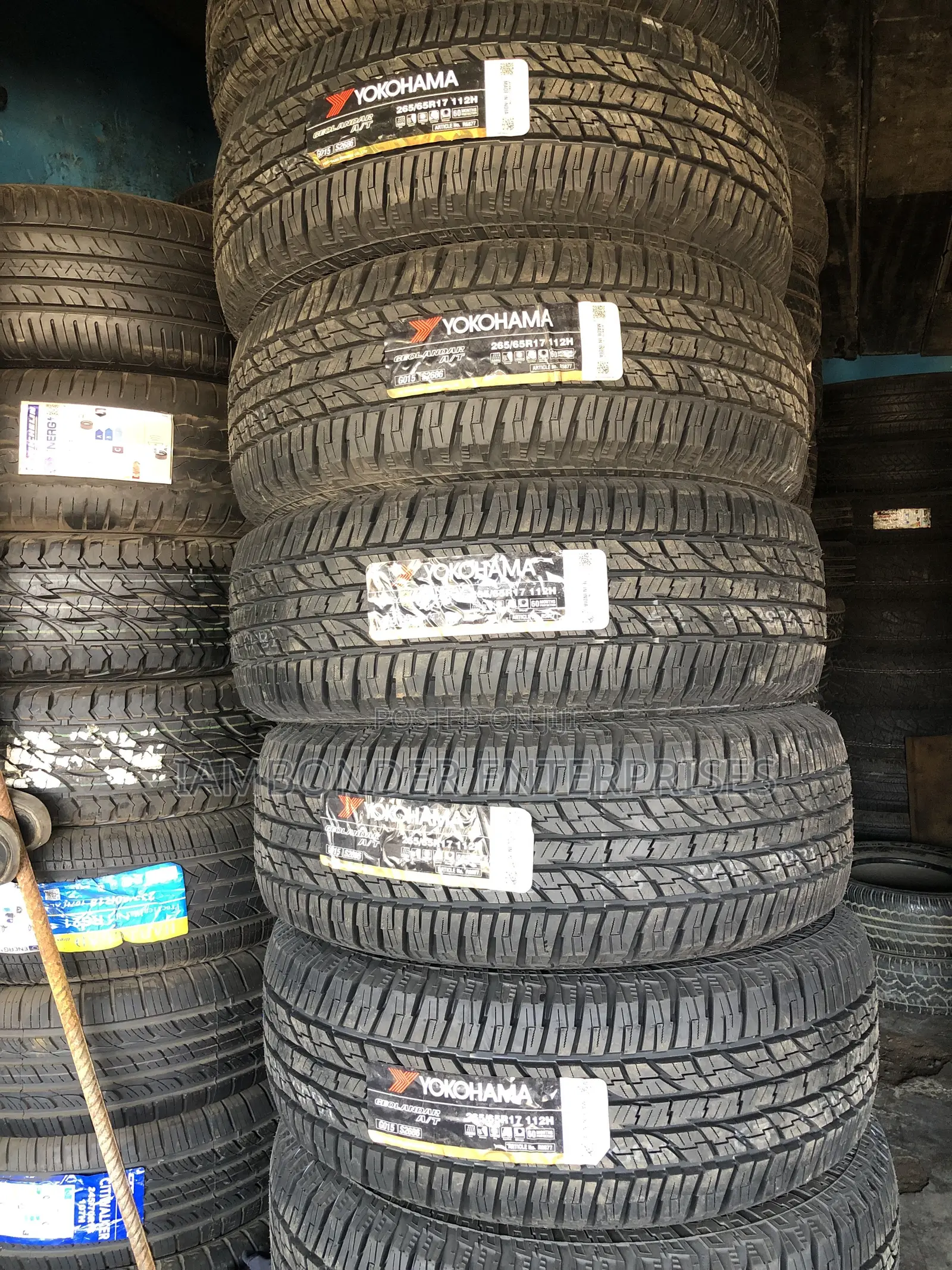 265/65 R17.We Do Delivery Inside and Outside Accra.
