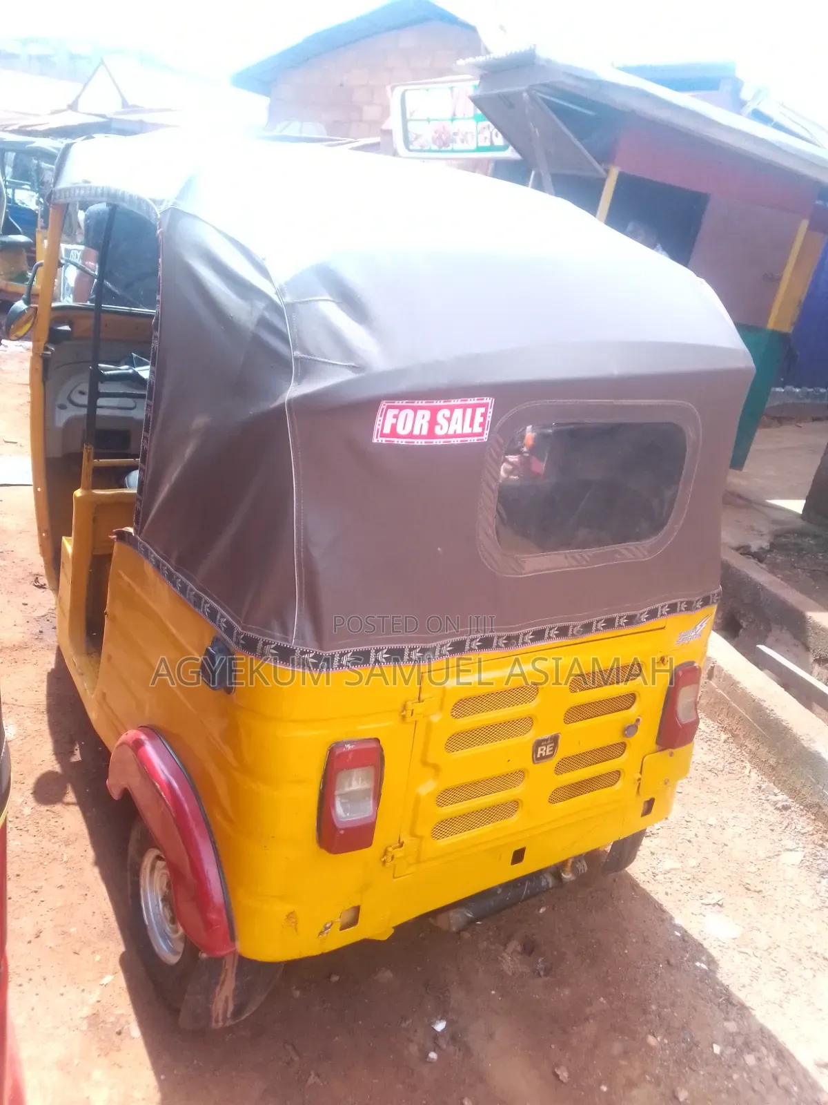 Bajaj RE 2020 Yellow