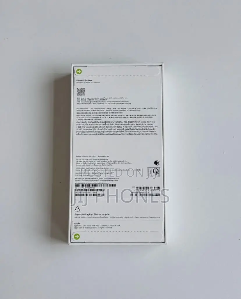 New Apple iPhone 17 Pro Max 512 GB Silver