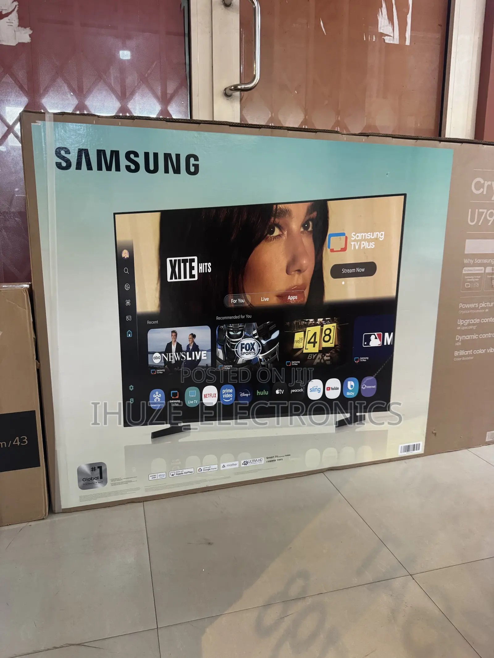 Samsung 75" Class Crystal Uhd U7900f Smart Tv 2025 Model