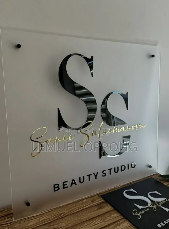 2d and 3d Signages
