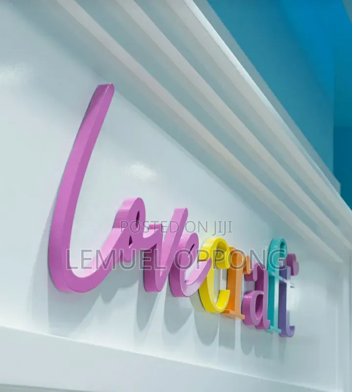 2d and 3d Signages