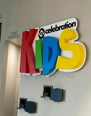 2d and 3d Signages