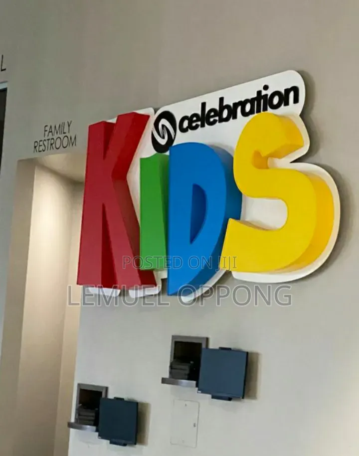 2d and 3d Signages