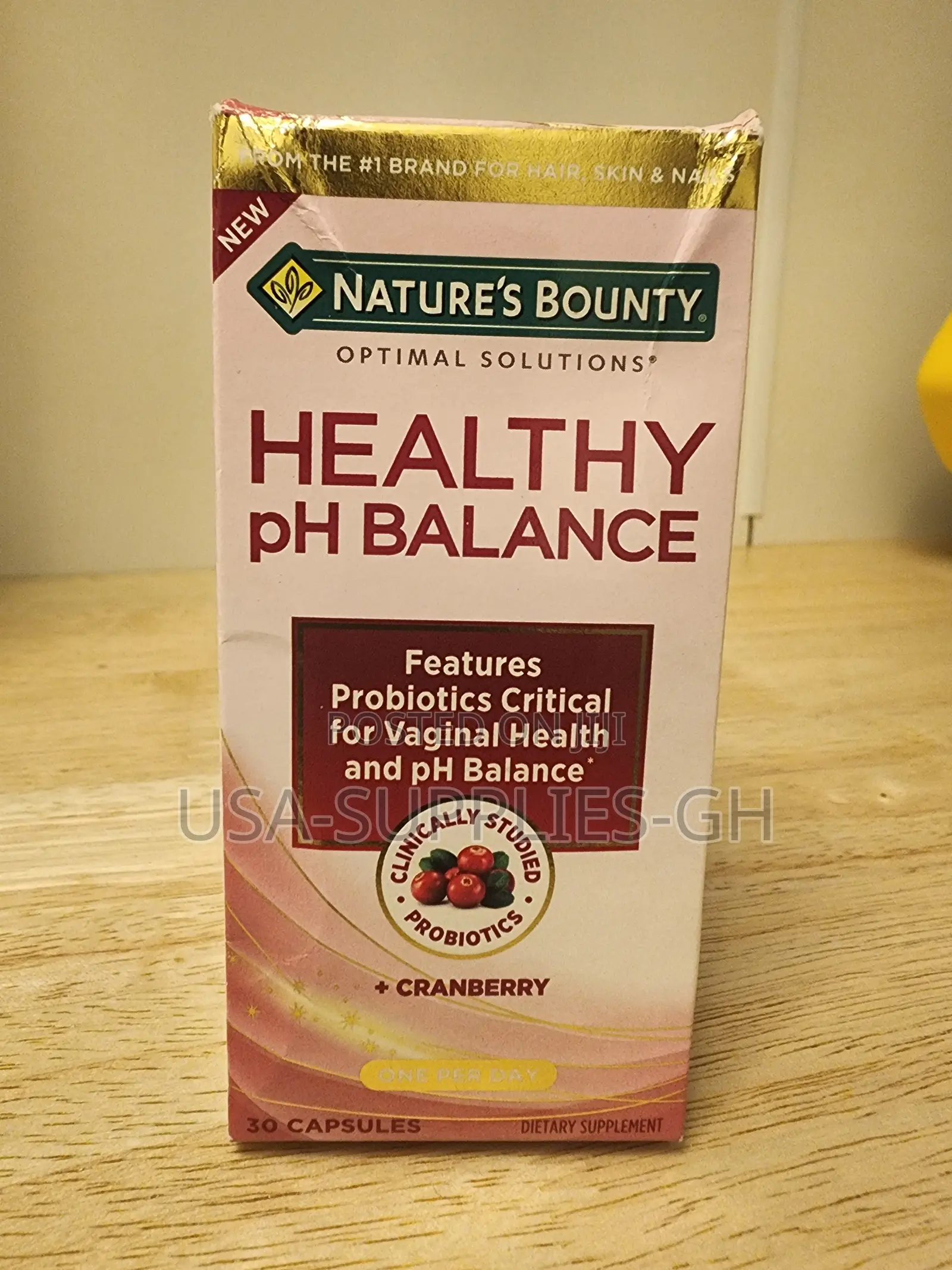 Nature's Bounty Vaginal Probiotics Healthy Ph Balance From Usa