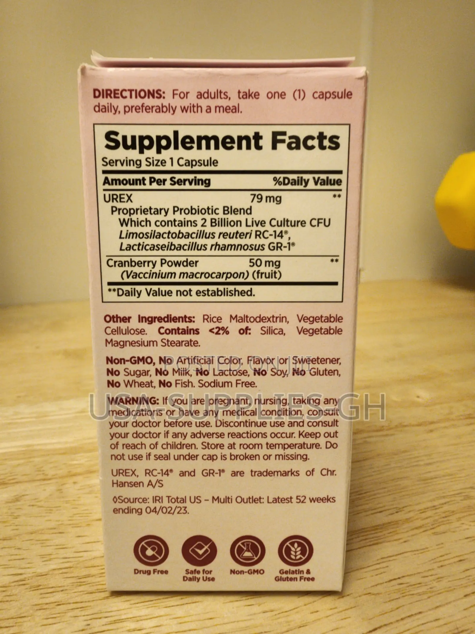 Nature's Bounty Vaginal Probiotics Healthy Ph Balance From Usa