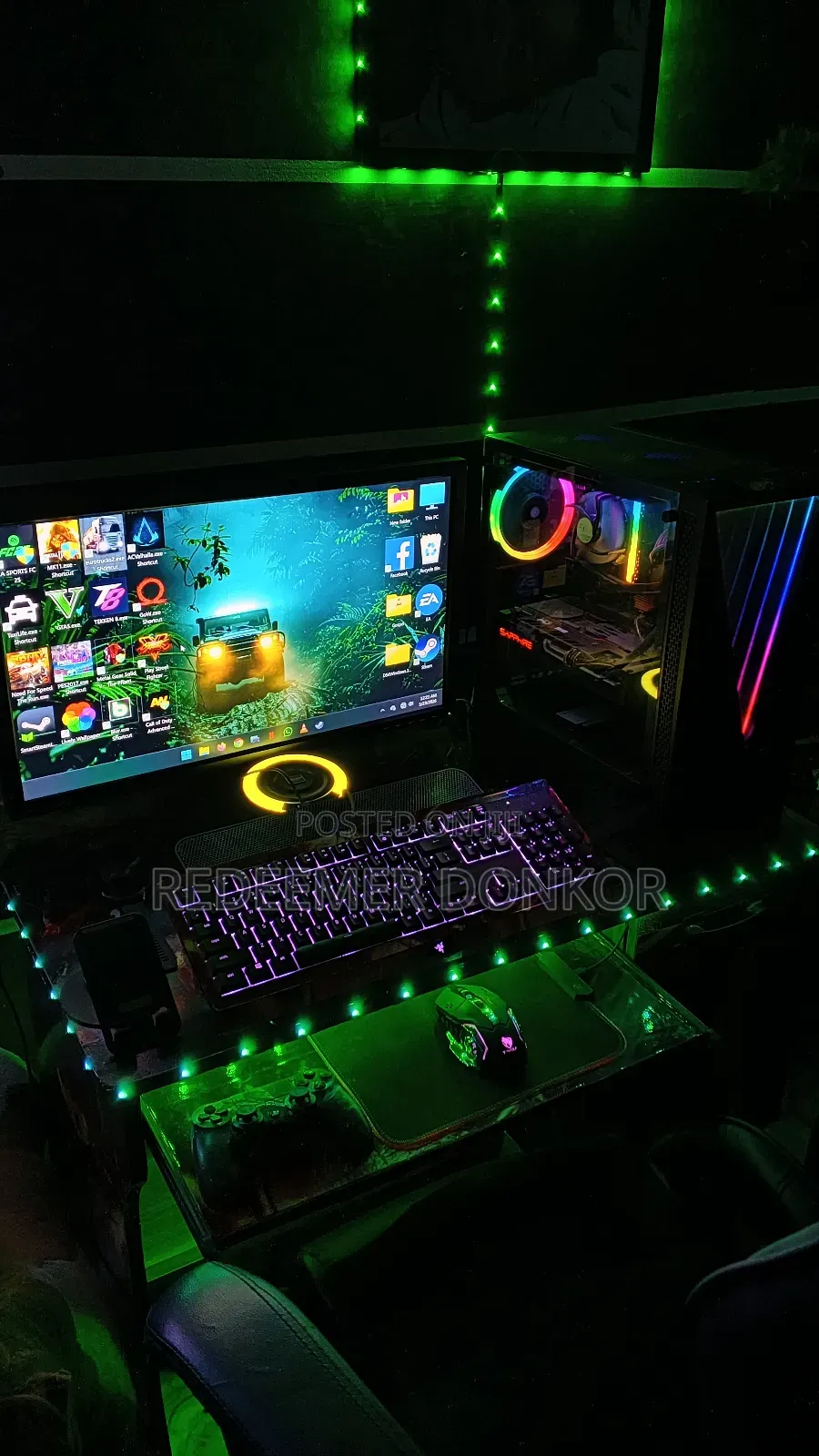 Desktop Computer Asus TUF Gaming FX10CP 16GB Intel Core i5 HDD+SSD 1T