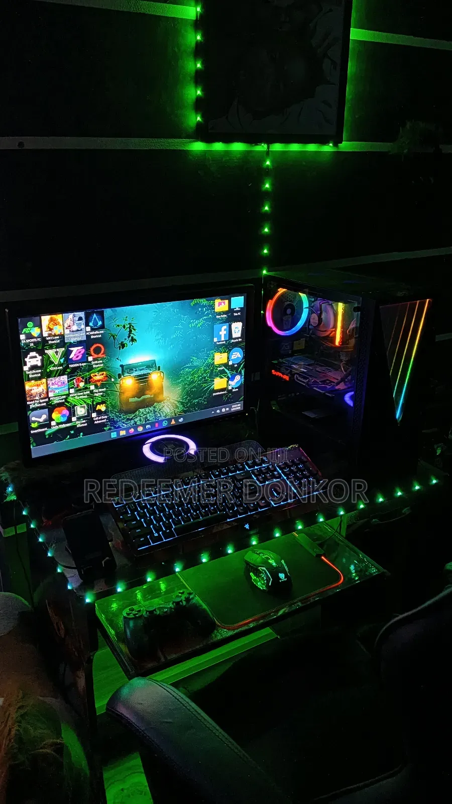 Desktop Computer Asus TUF Gaming FX10CP 16GB Intel Core i5 HDD+SSD 1T