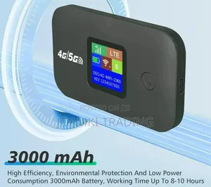 4g Mifi, Pocket Wifi, Router, 3000mah Battery Capacity