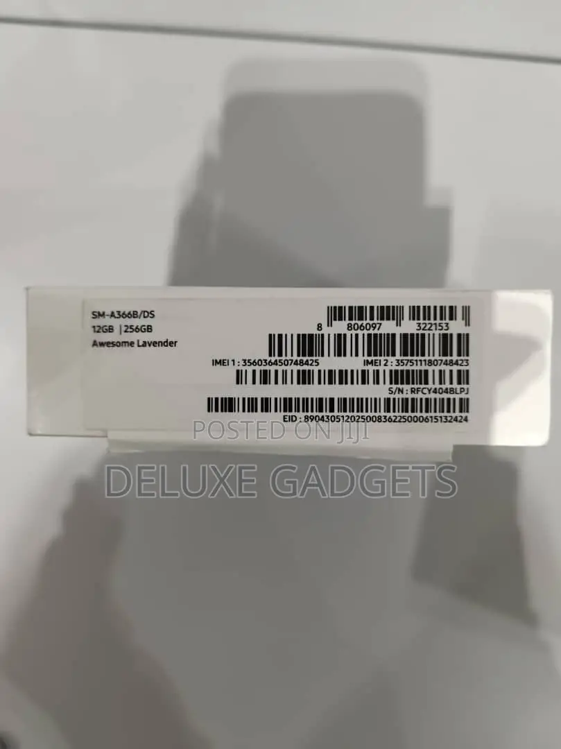 New Samsung Galaxy A36 256 GB Blue