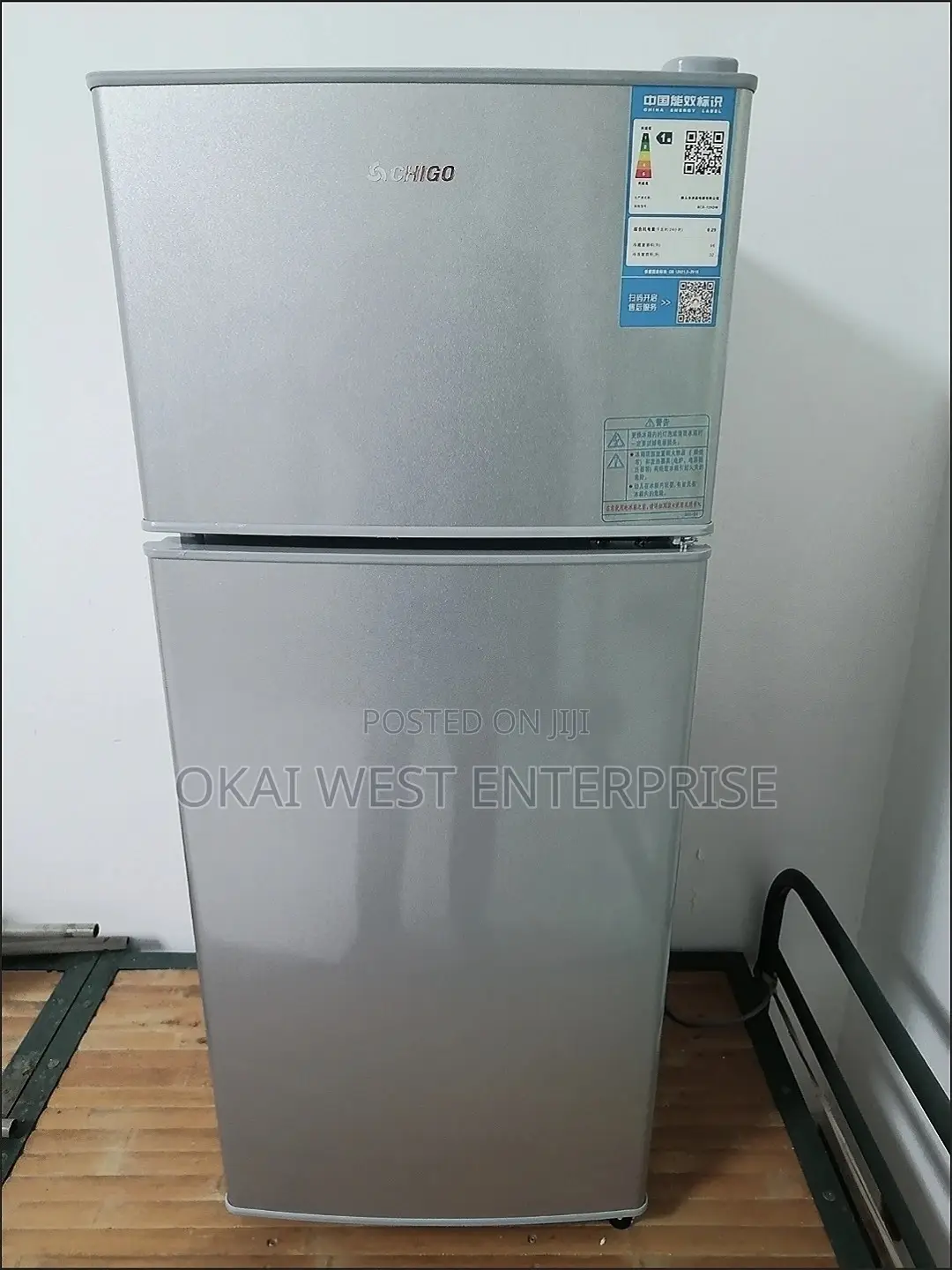 Chigo Double- Door Freezer 82l