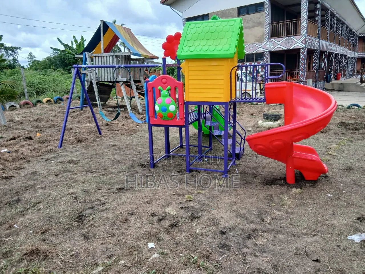 Commercial Playset Swing Slide Swivel