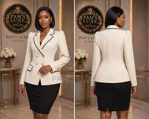 Ivory Luxe Tailored Blazer