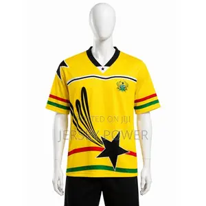 Ghana Jersey Yellow ( Star Concept)