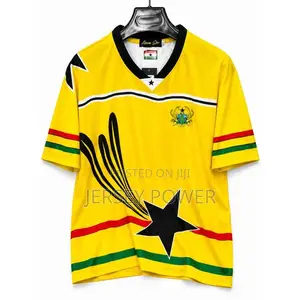 Ghana Jersey Yellow ( Star Concept)