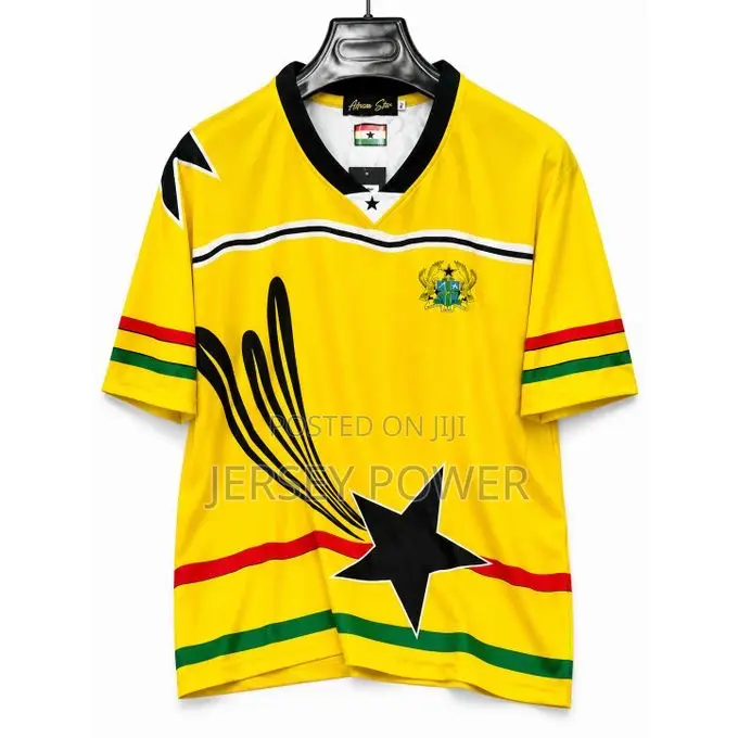 Ghana Jersey Yellow ( Star Concept)