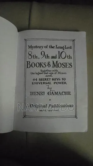 Books of Moses