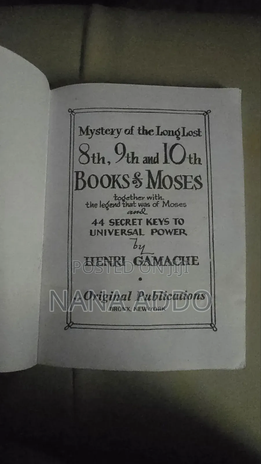 Books of Moses