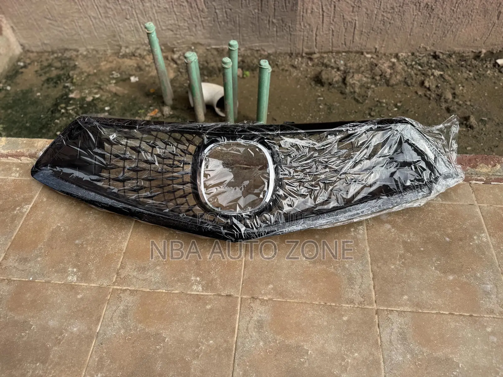 Acura RDX 2018-2020 Front Bumper Grille/ Top Shell All Black