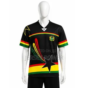 Ghana Jersey Black Fashion ( Star)