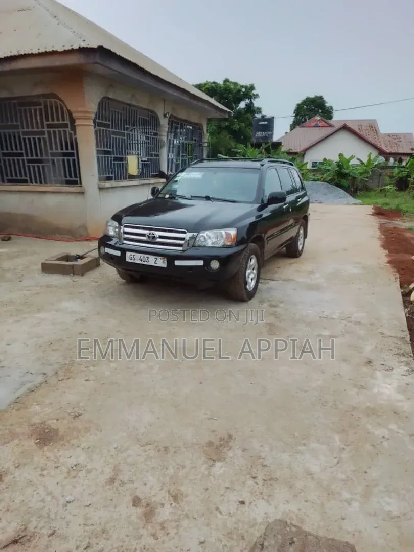 Toyota Highlander V6 AWD 2002 Black