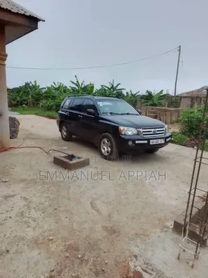 Toyota Highlander V6 AWD 2002 Black