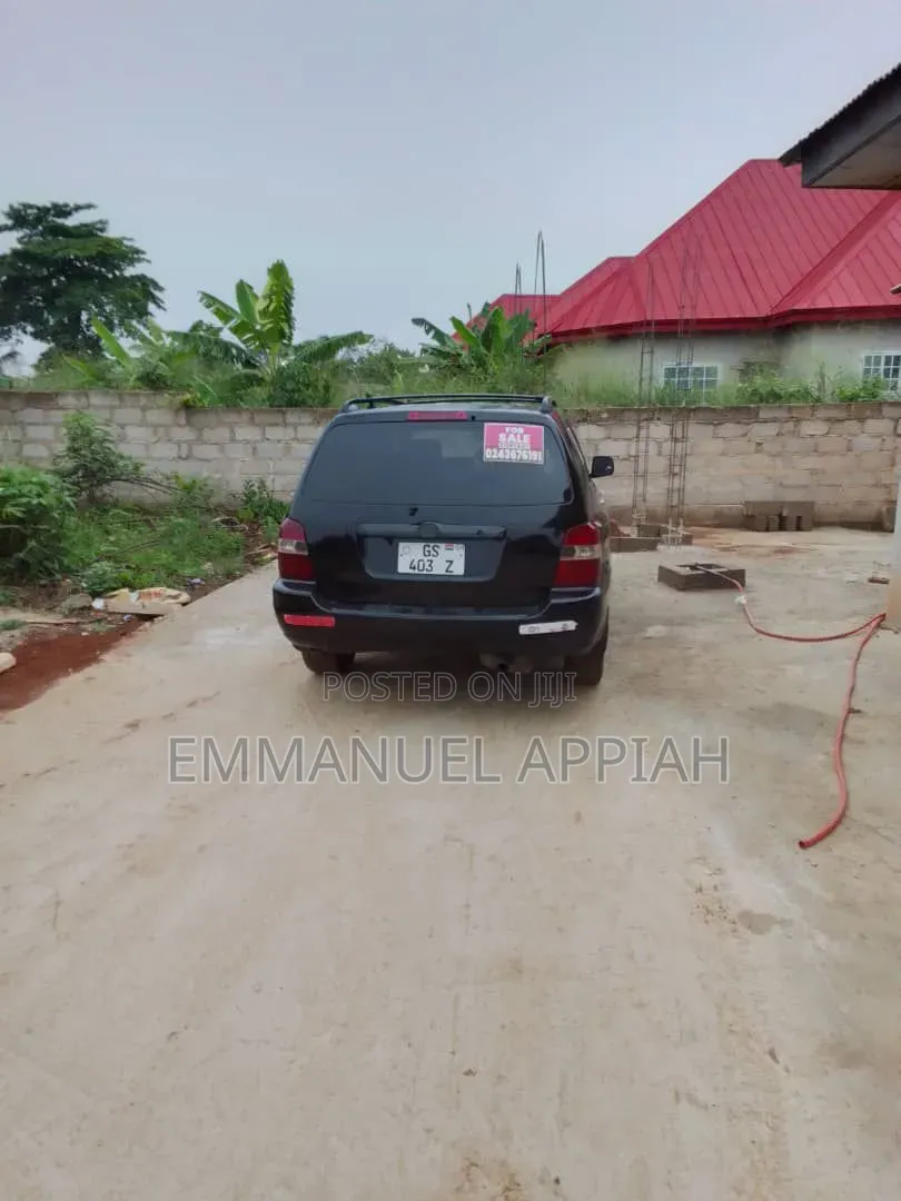 Toyota Highlander V6 AWD 2002 Black