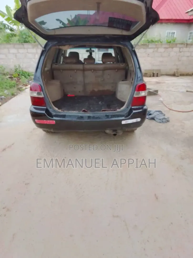 Toyota Highlander V6 AWD 2002 Black