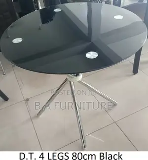 Dining Table- Tempered Glass