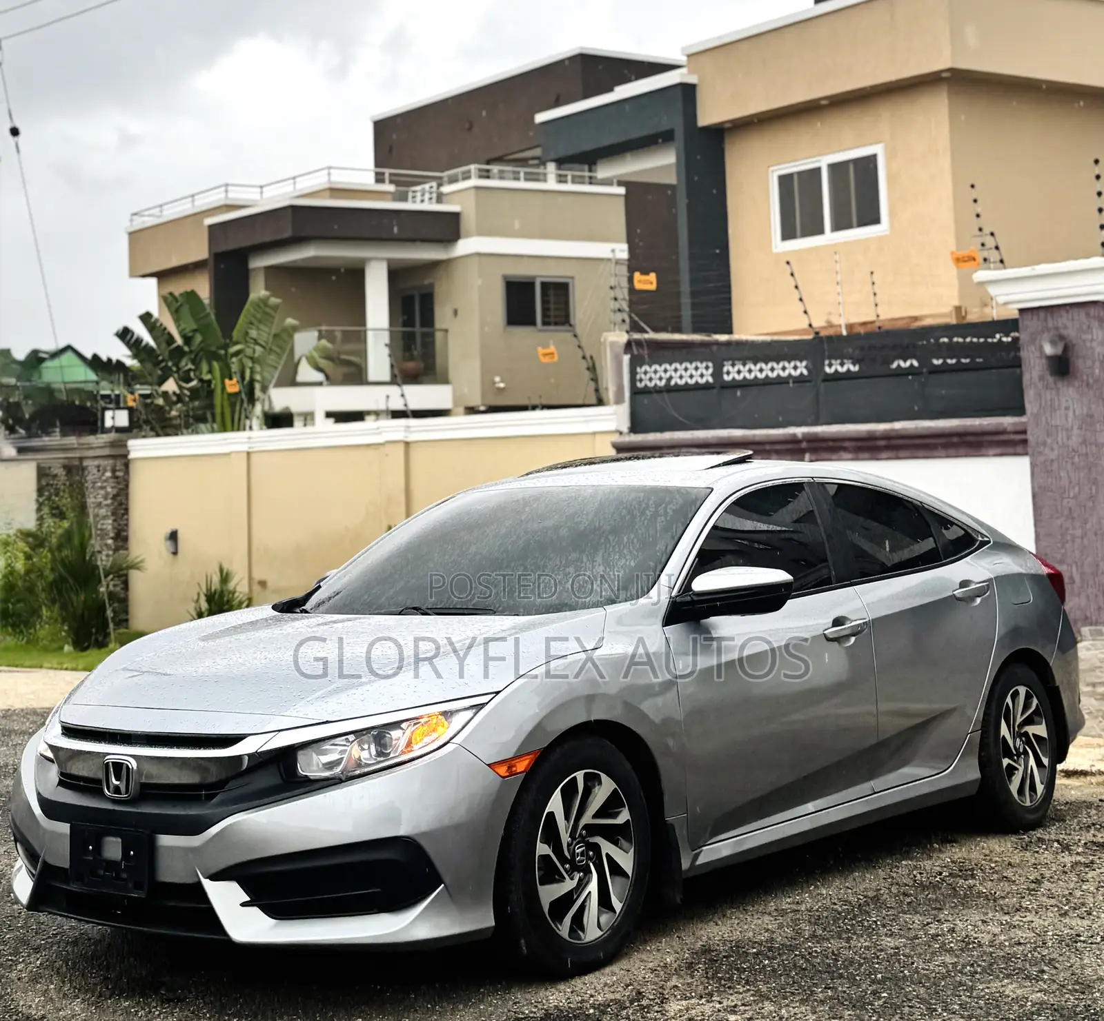 Honda Civic EX Sedan 2018 Silver