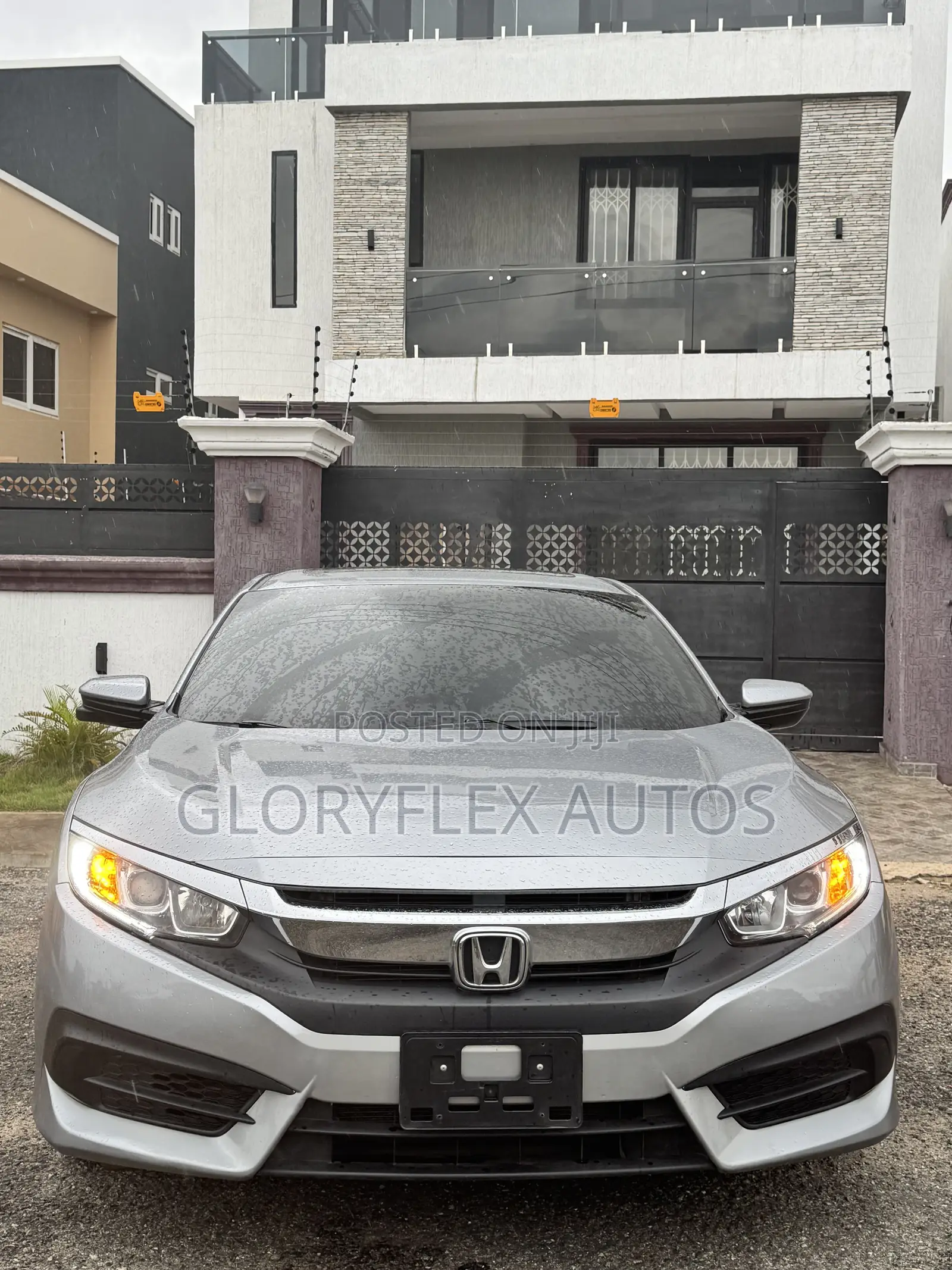 Honda Civic EX Sedan 2018 Silver