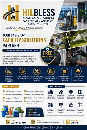Hilbless Cleaning, Fumigation Facility Management Company Limited