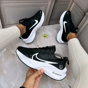 Nike Zoom X Smiley Black and White