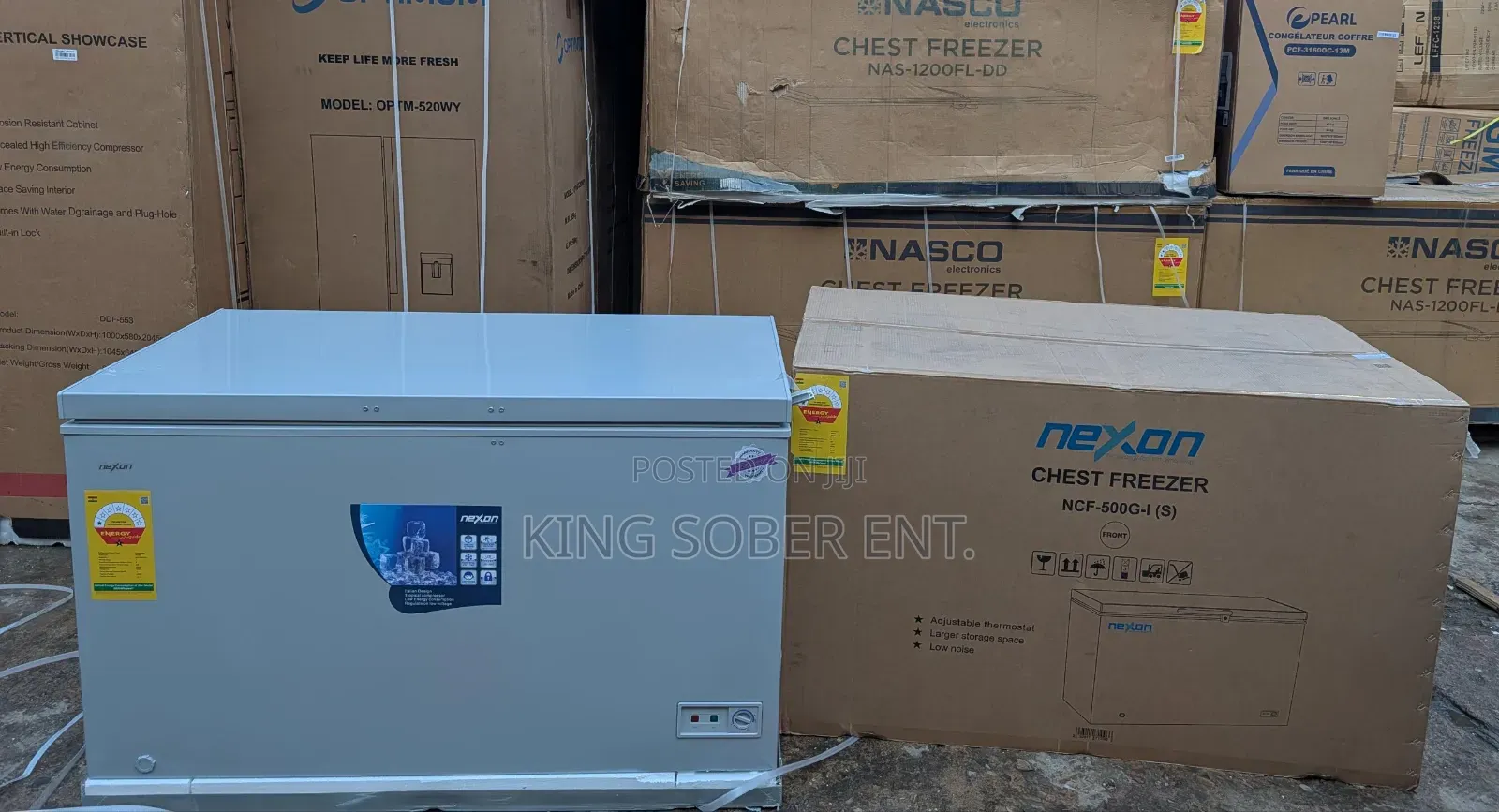 Nexon 500 Chest Freezer 400ltrs Ghc4800.