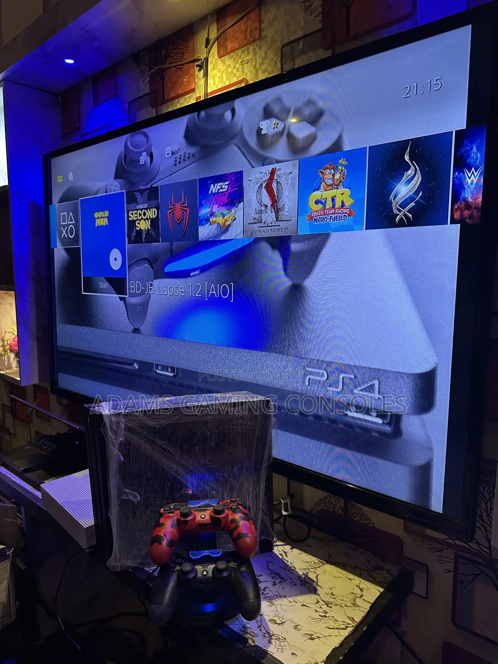 Ps4pro Jailbreak With 20 Games