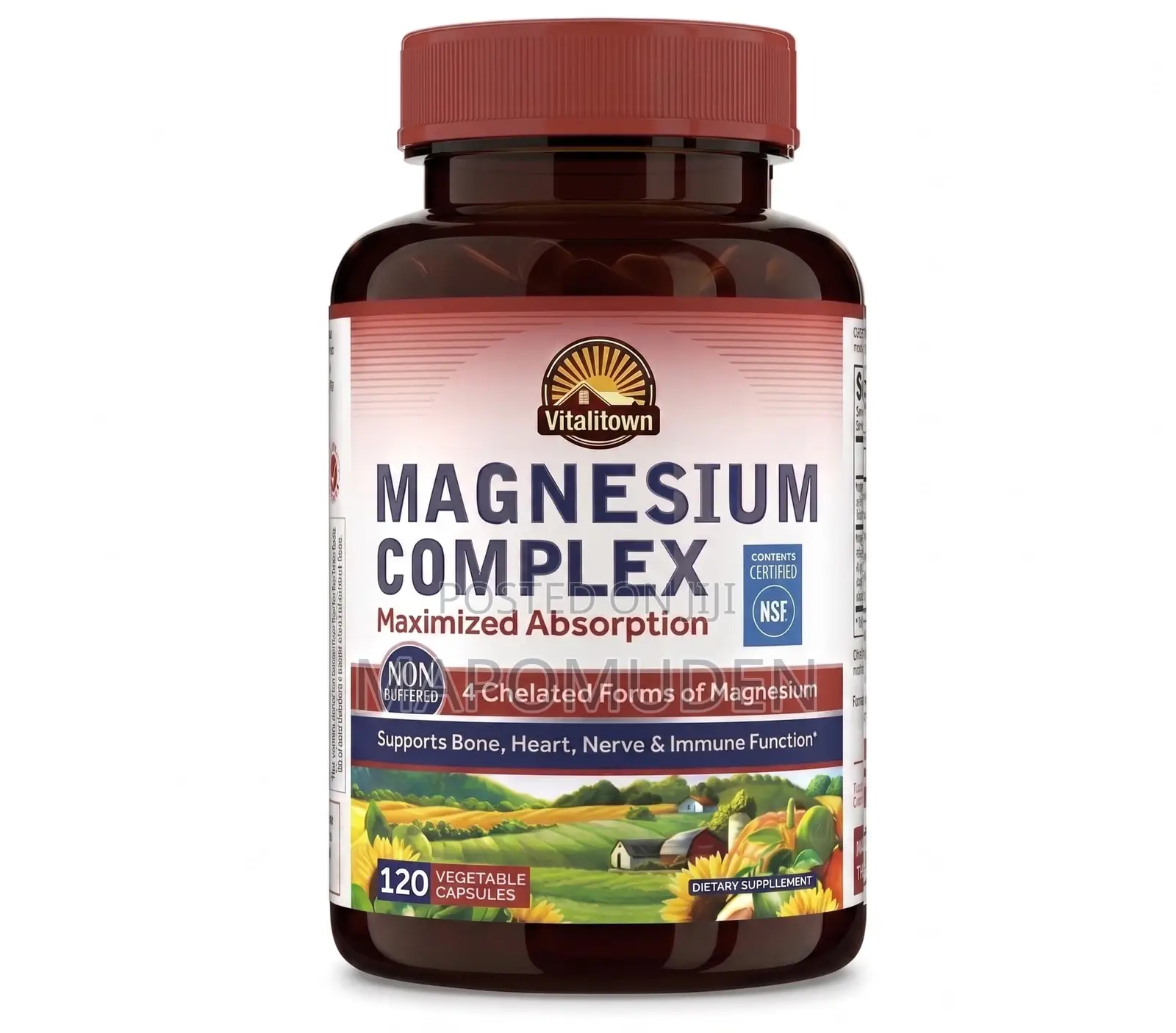 Vitalitown Magnesium Complex - 120 Capsules