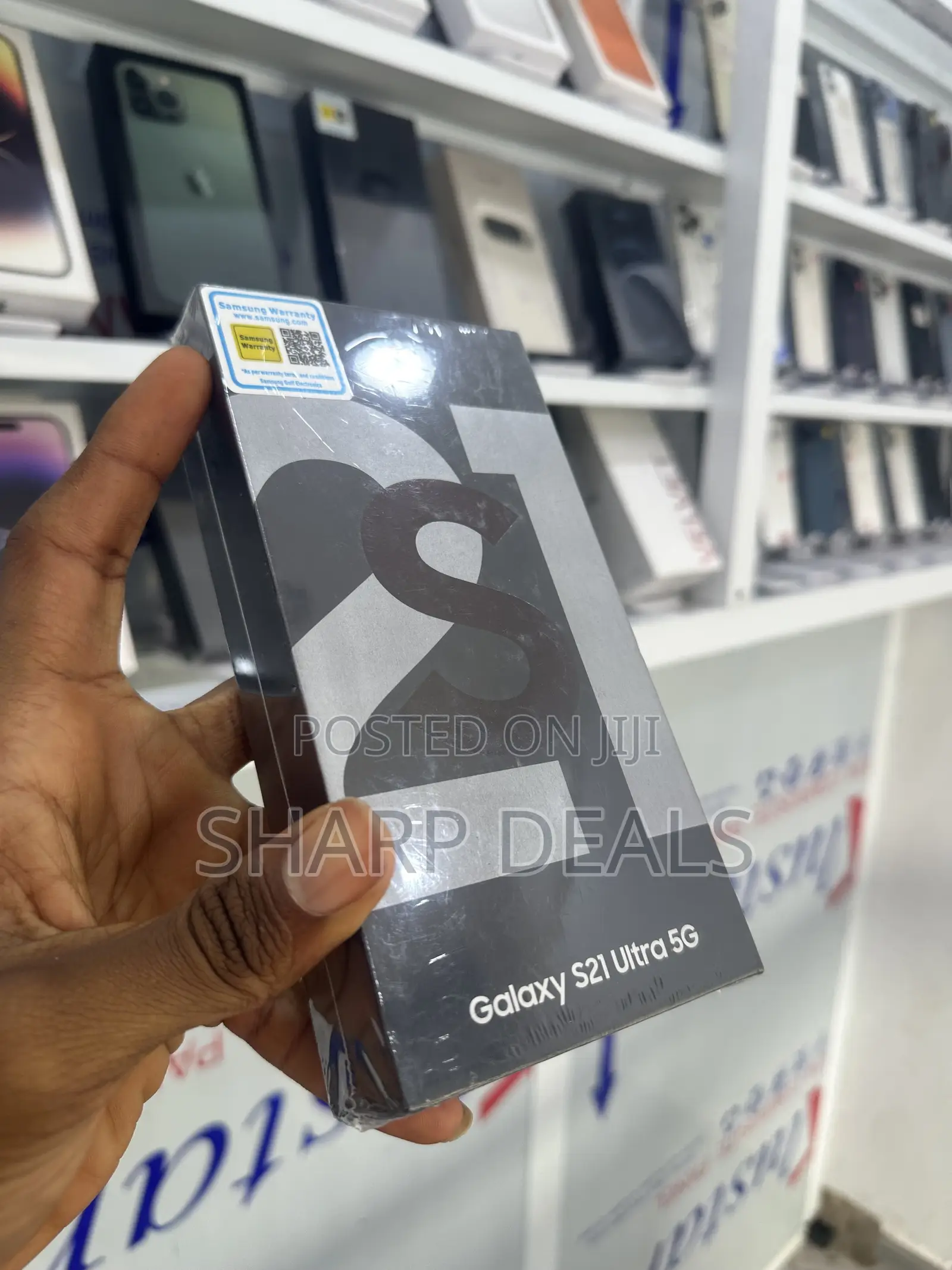 New Samsung Galaxy S21 Ultra 5G 128 GB Black
