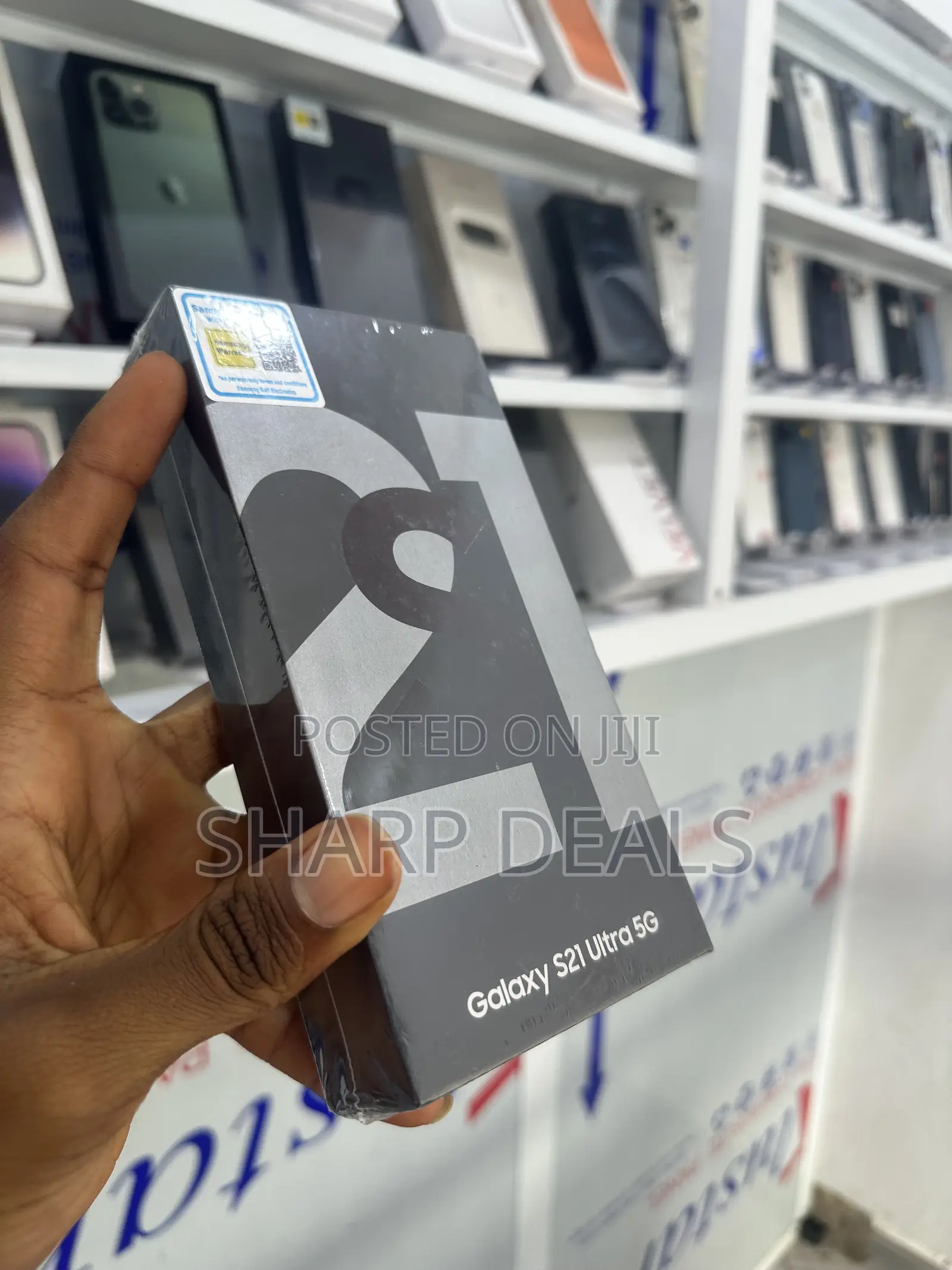 New Samsung Galaxy S21 Ultra 5G 128 GB Black