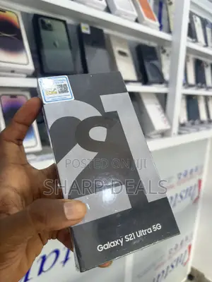 New Samsung Galaxy S21 Ultra 5G 128 GB Black