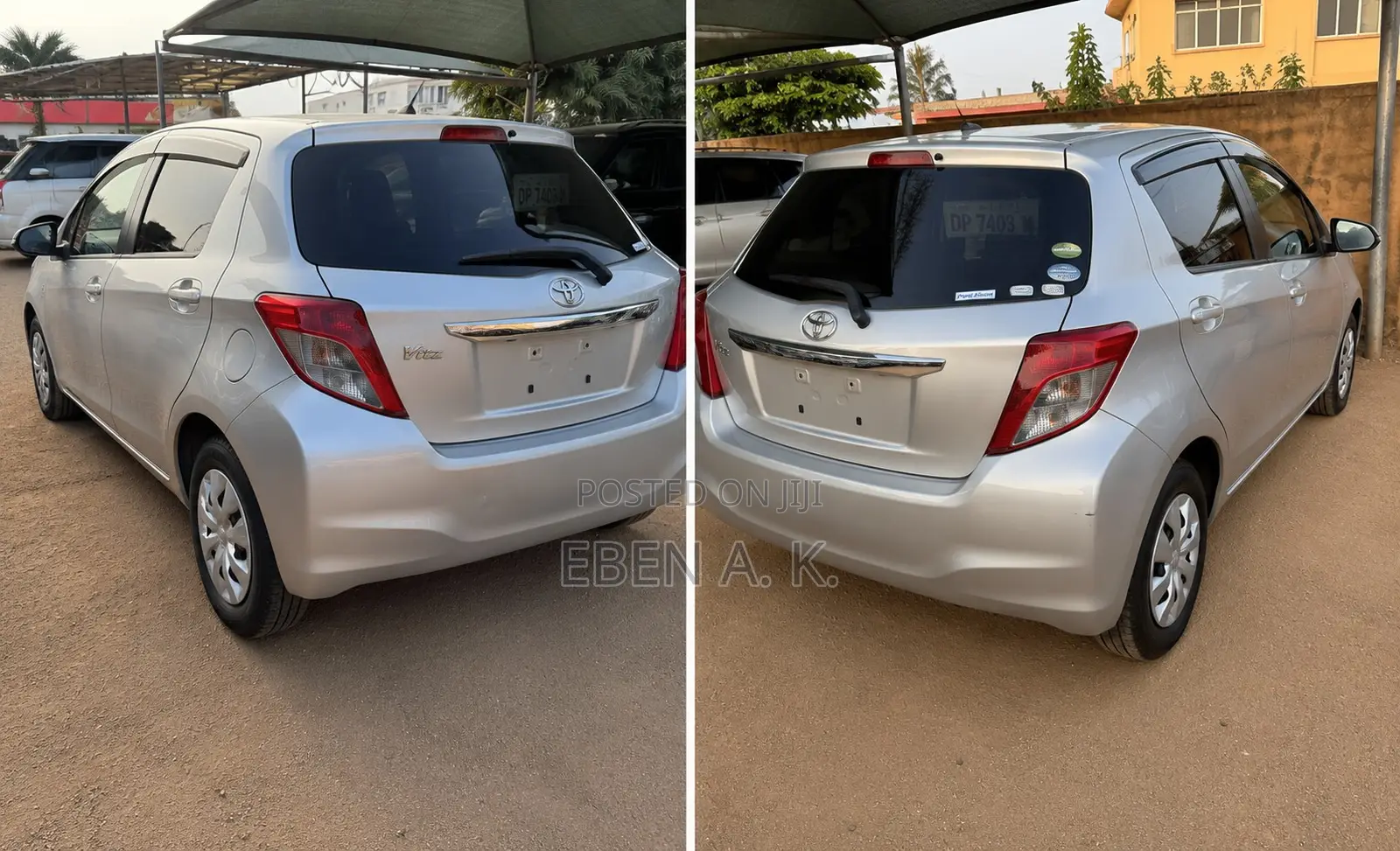 Toyota Vitz 1.3 FWD 5dr 2014 Silver