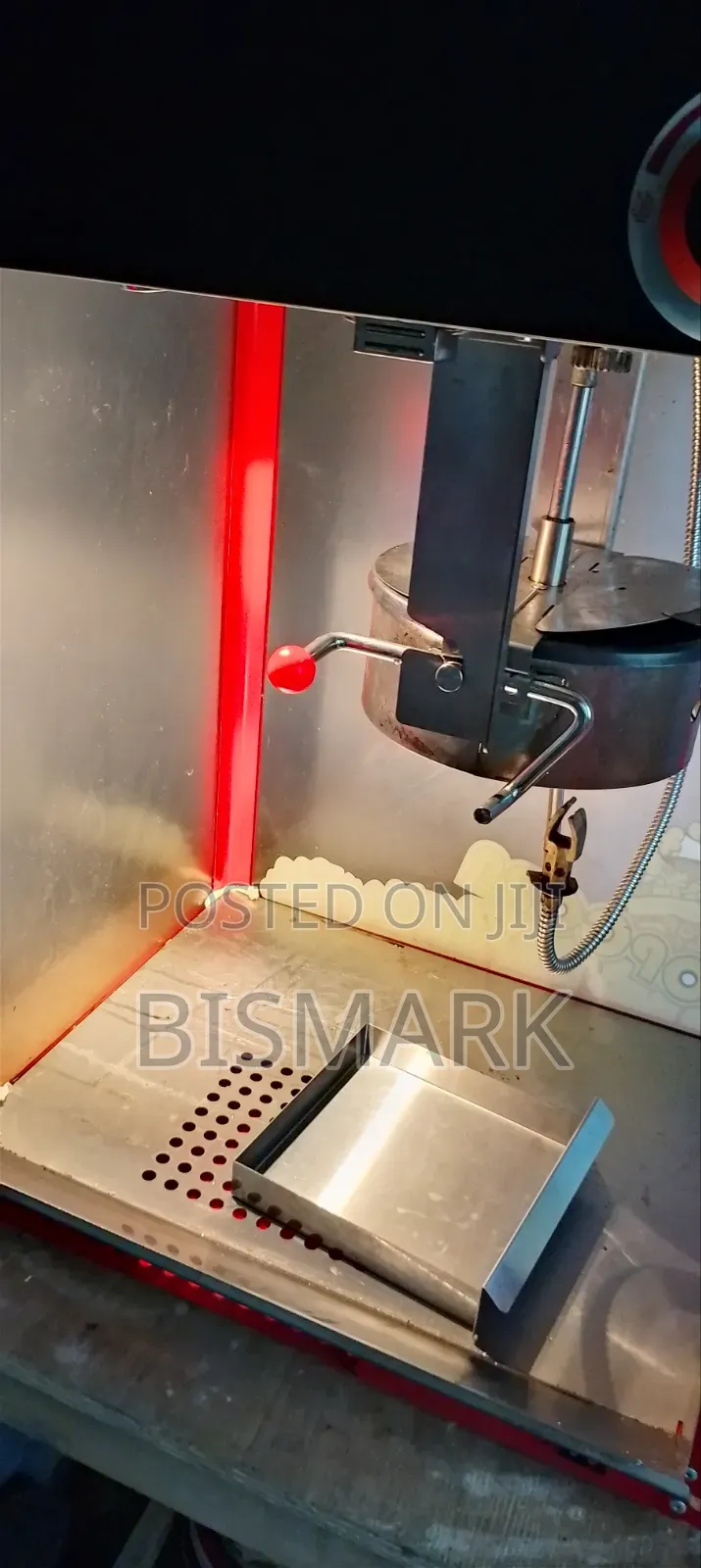 Foreign Gas Popcorn Machine
