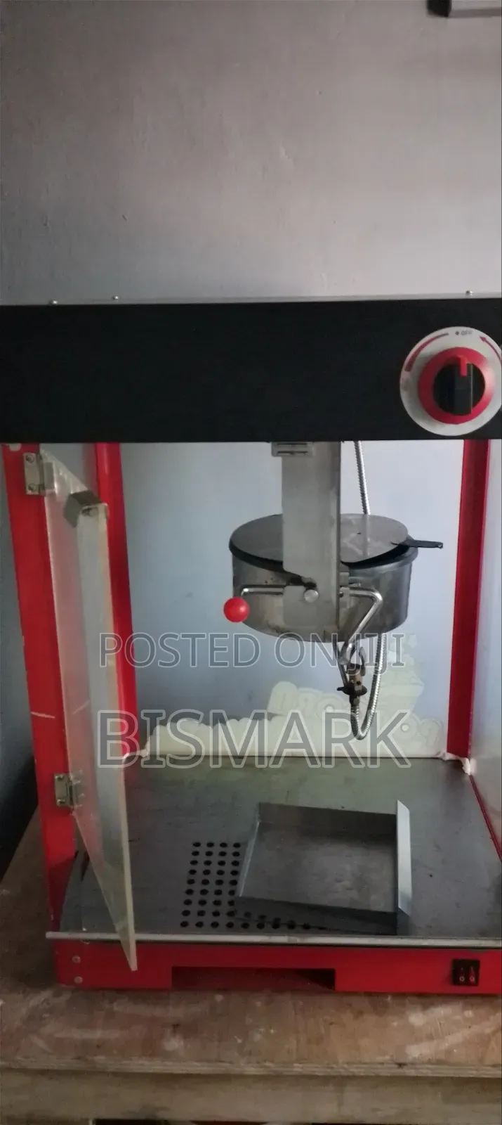 Foreign Gas Popcorn Machine