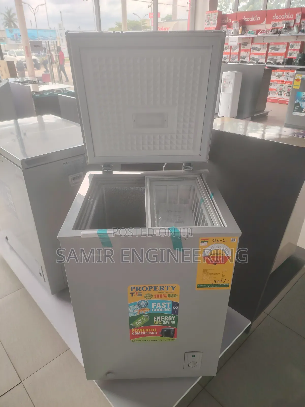 Property 96-Litre Chest Freezer – Reliable Low Energy Consumption