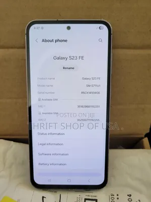 Samsung Galaxy S23 FE 128 GB Gray