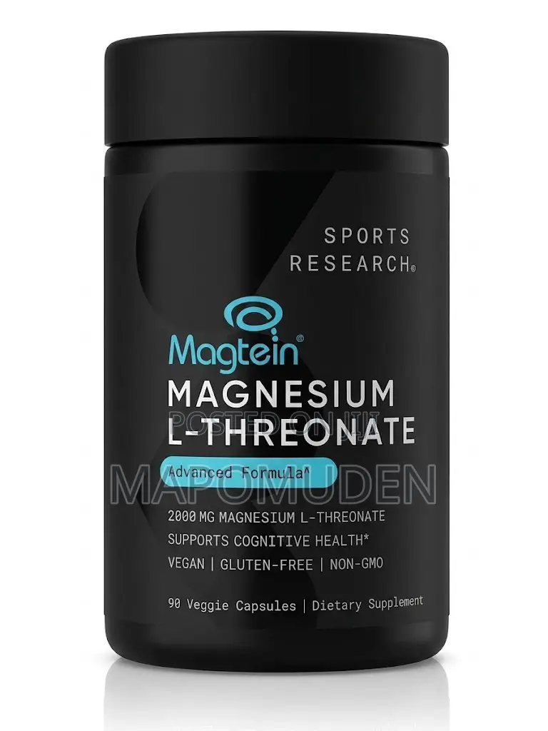Sports Research Magnesium L-Threonate- 90 Caps